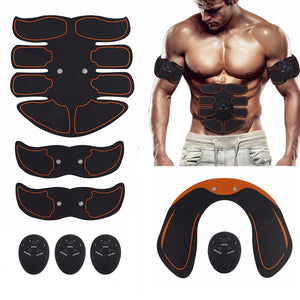 EMS Hip Abdominal Exerciser Muscle Stimulator Trainer Electric Vibrating Slimming Belt Fitness Massager Buttocks ABS Machine